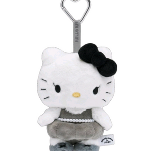 헬로키티 지수 키링 블랙그레이