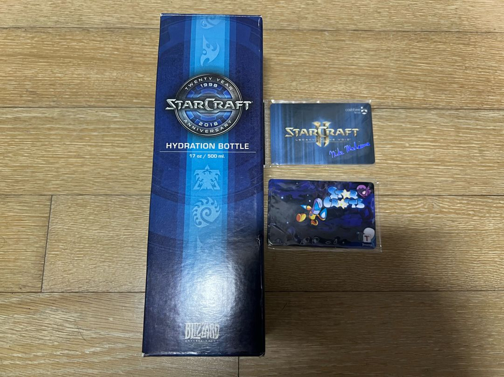 [급처/일괄] 스타크래프트 20주년 기념 굿즈 일괄 처분--2