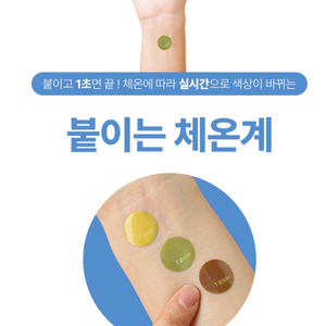 템프밴드 붙이는 체온계 10매입