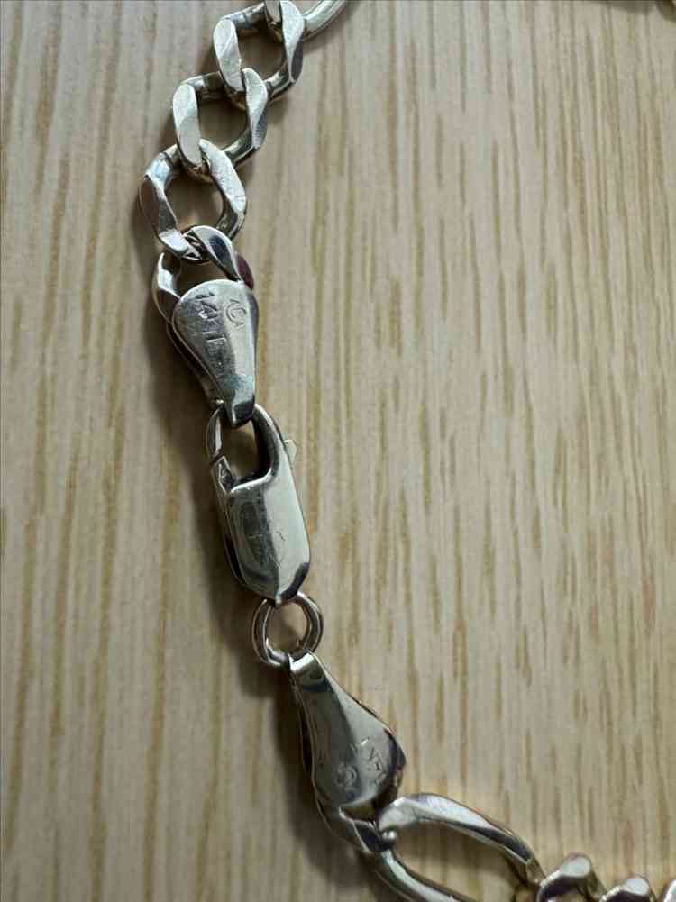 14k 골드 체인 팔찌 9g--1