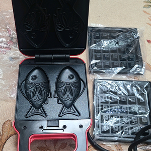 투썸 플레이스 뿡어빵 메이커 & 와플 메이커 (플레이트 2개)