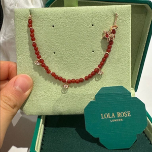 롤라로즈 신상 붉은 말띠 팔찌 새제품 급처