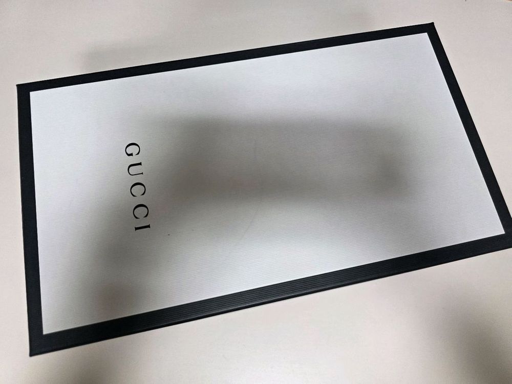 구찌 인터로킹 에이스 스니커즈 UK6 풀셋 새상품--8