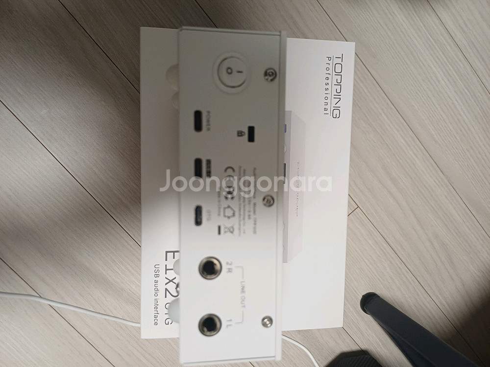 토핑 e1x2 otg 오디오 인터페이스--2