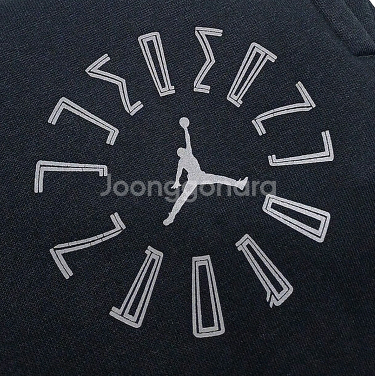 조던 그래픽 플리즈 기모 팬츠 (34사이즈)--5