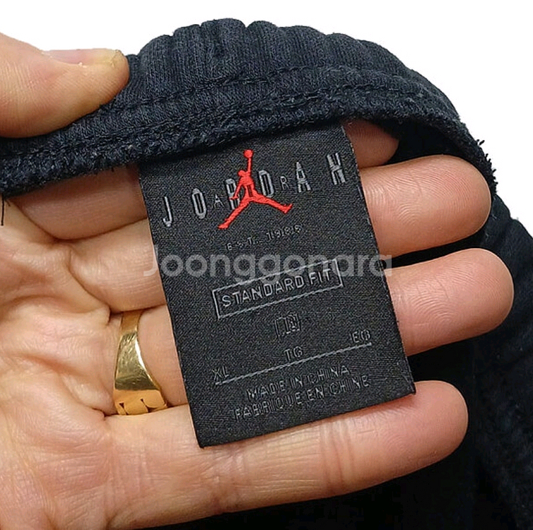 조던 그래픽 플리즈 기모 팬츠 (34사이즈)--6