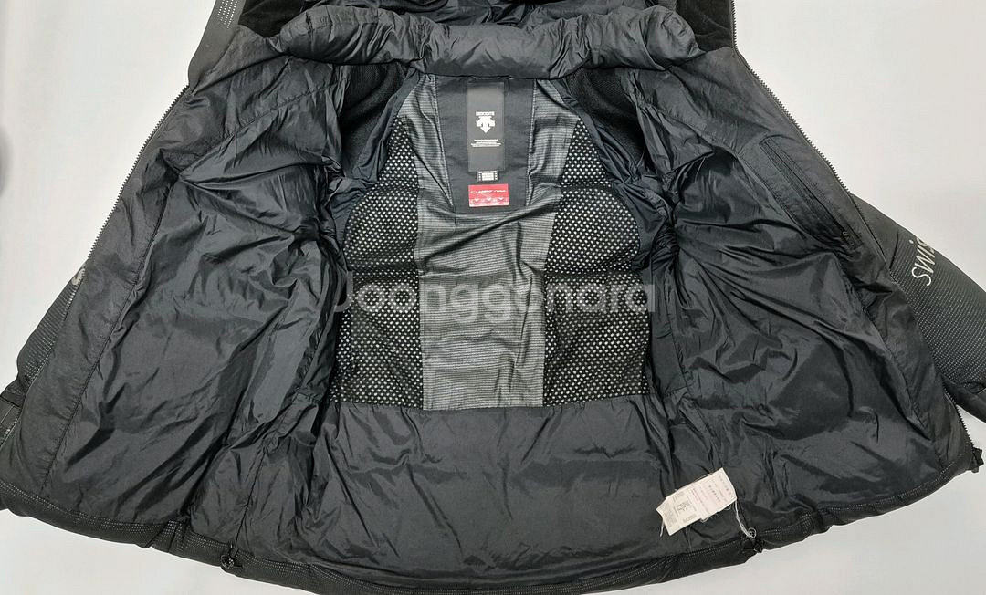 (100) 데상트 엑스퍼트 아우디 우모복 대장급 패딩 히말라야 구스 다운 아이더--4