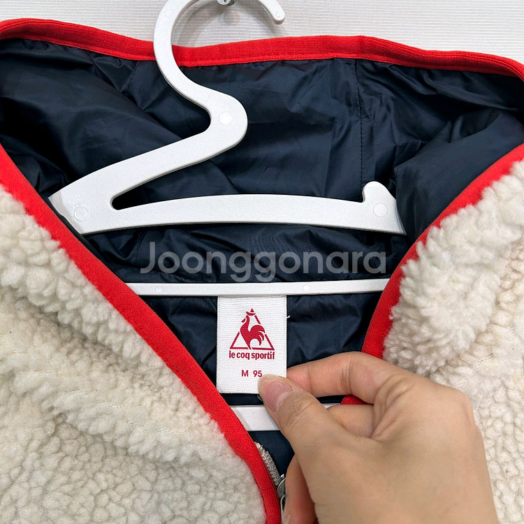 르꼬끄 남성 양털 후리스 아노락 95--3