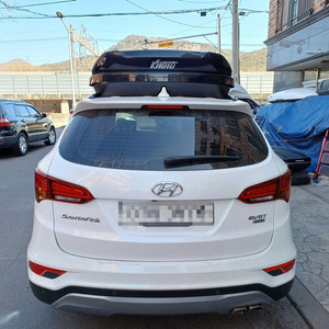 싼타페dm 코토 일체형루프박스(블랙,화이트유광) 이미지