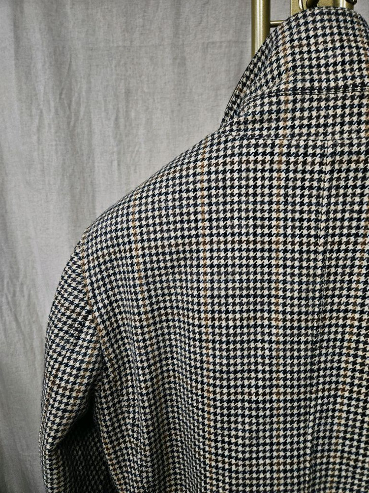 맨온더분 하운드체크 벨트 자켓48사이즈--4