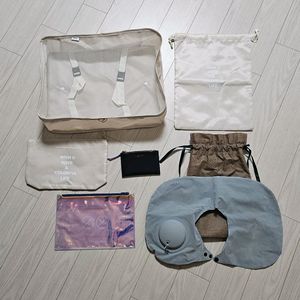 여행용 파우치 목베개 7개 일괄