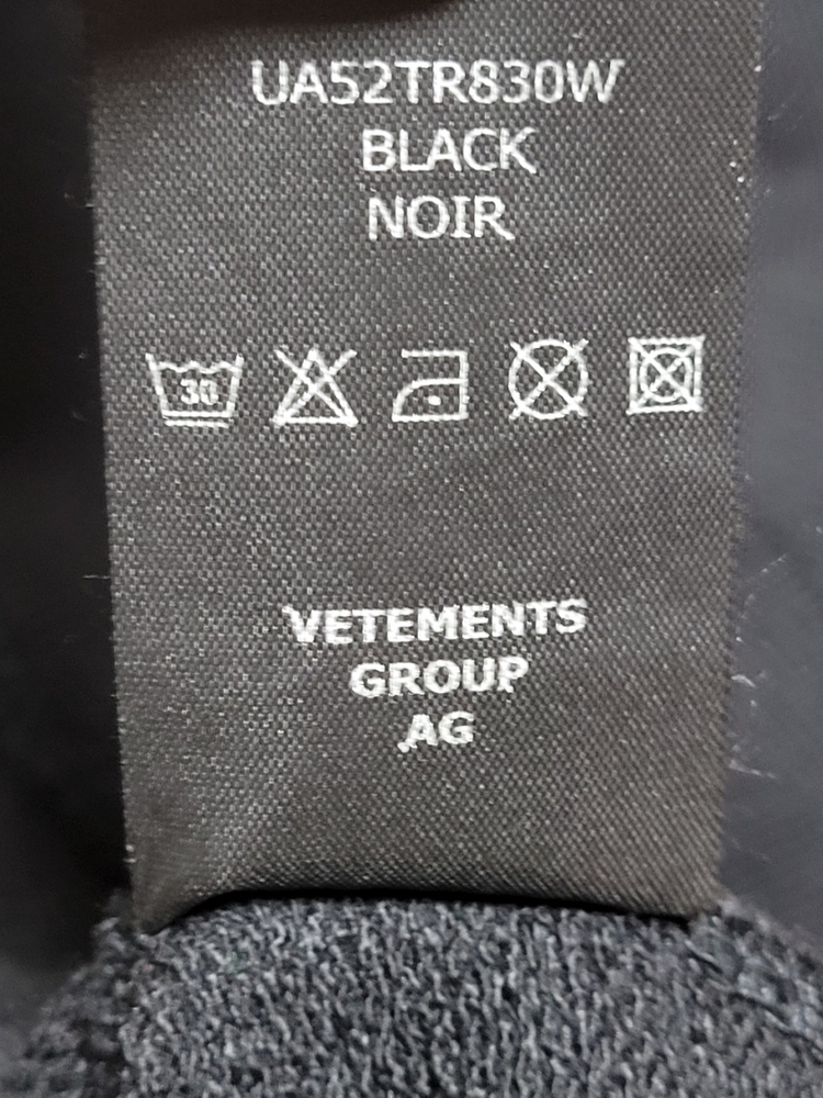 베트멍 블랙 아나키 레터링 오버핏 후드티셔츠 S 이미지