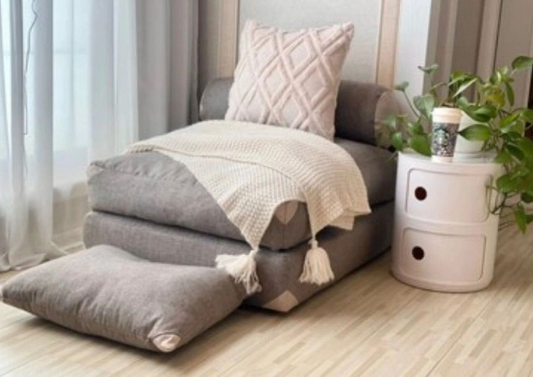 변신 침대형 1인용 소파--1