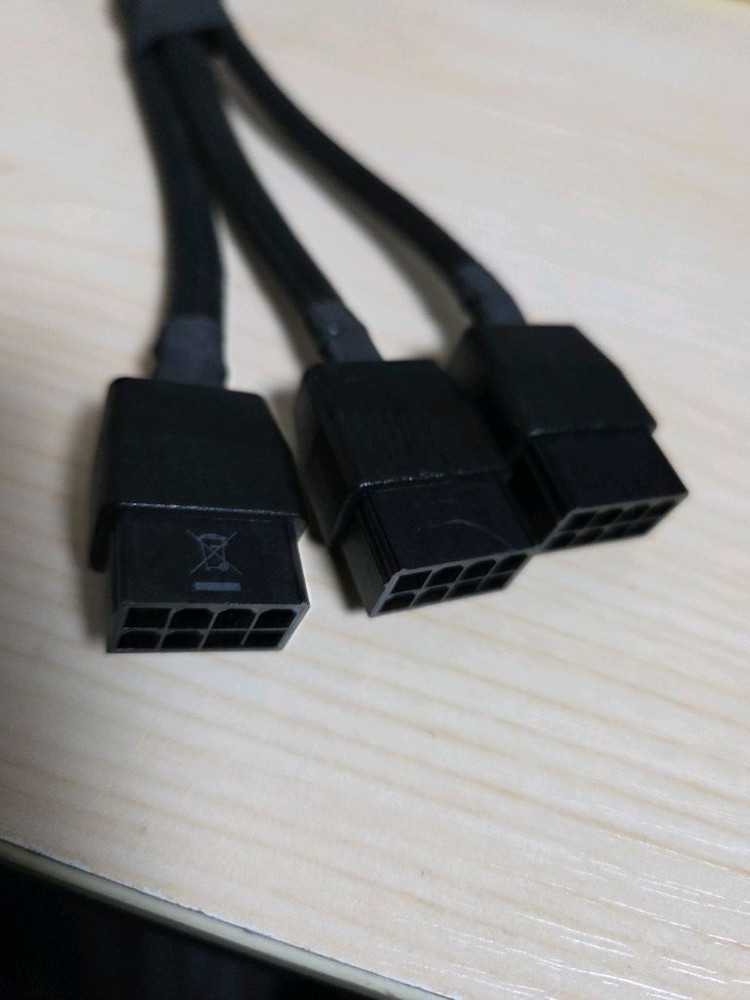 엔비디아 지포스 RTX 40 시리즈 그래픽카드용 12VHPWR 전원 어댑터 케이블--1