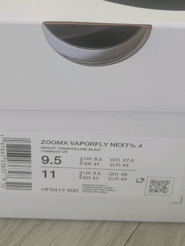 나이키 줌X 베이퍼플라이4 275mm(새상품) 이미지