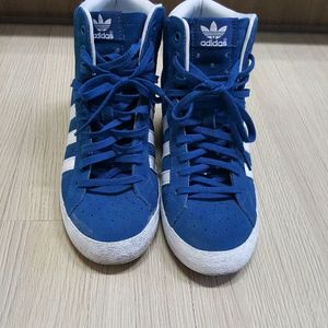 아디다스 바스켓 프로피 웨지힐 하이탑 블루(245)