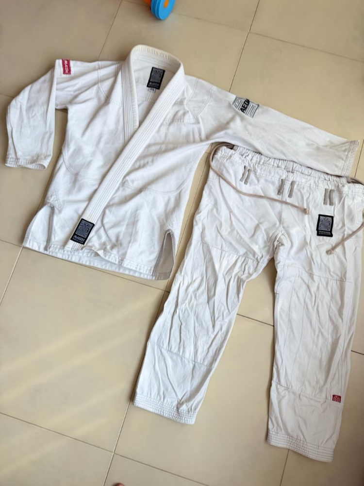 주짓수 도복 / 마에다 레드라벨 (White) - A1L--3