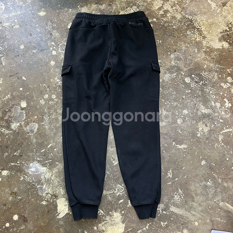 67) 디스커버리 기모 카고포켓 조거팬츠 트레이닝복바지--4