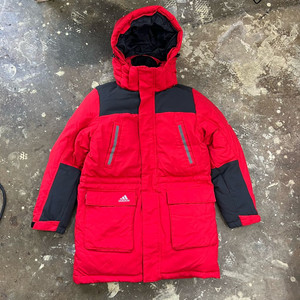 155) 아디다스 주니어 덕다운 롱패딩 점퍼 오리털 롱패딩