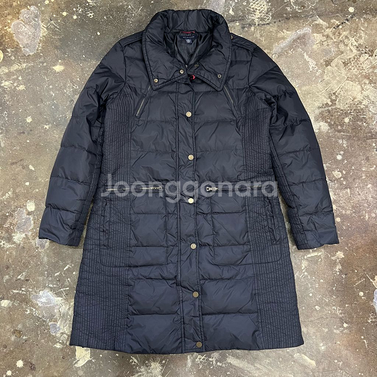 M) 타미힐피거 덕다운 패딩 코트 오리털 패딩--1