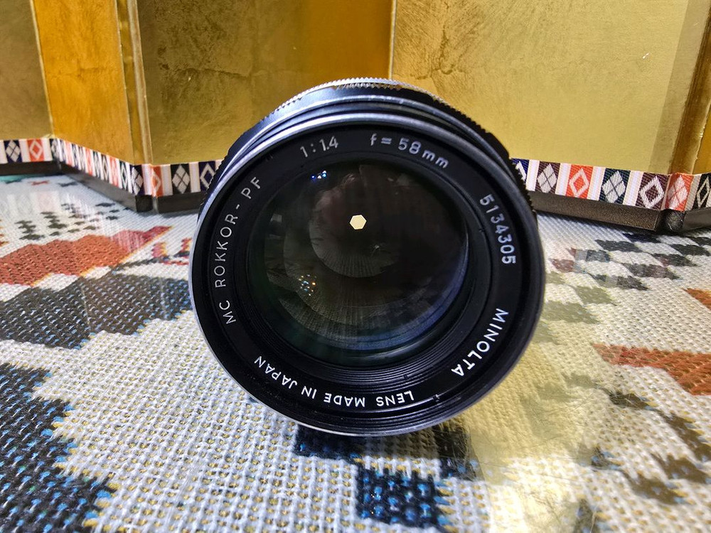 미놀타 1:1.4 f=58mm 렌즈--4