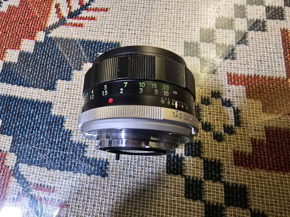 미놀타 1:1.4 f=58mm 렌즈--5