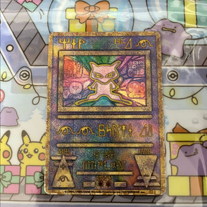 포켓몬 카드 1999 고대 뮤 오류 카드