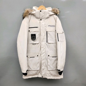 디스커버리 밀포드 화이트 구스다운패딩