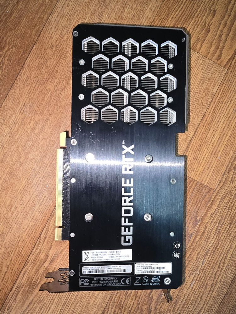 이엠텍 지포스 RTX 3060 STORM X Dual OC D6 12GB--5