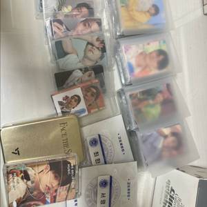 세븐틴 포카 및 굿즈 일괄 이미지