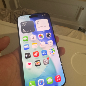 아이폰16프로맥스 자급제 블랙 512 애케플제품