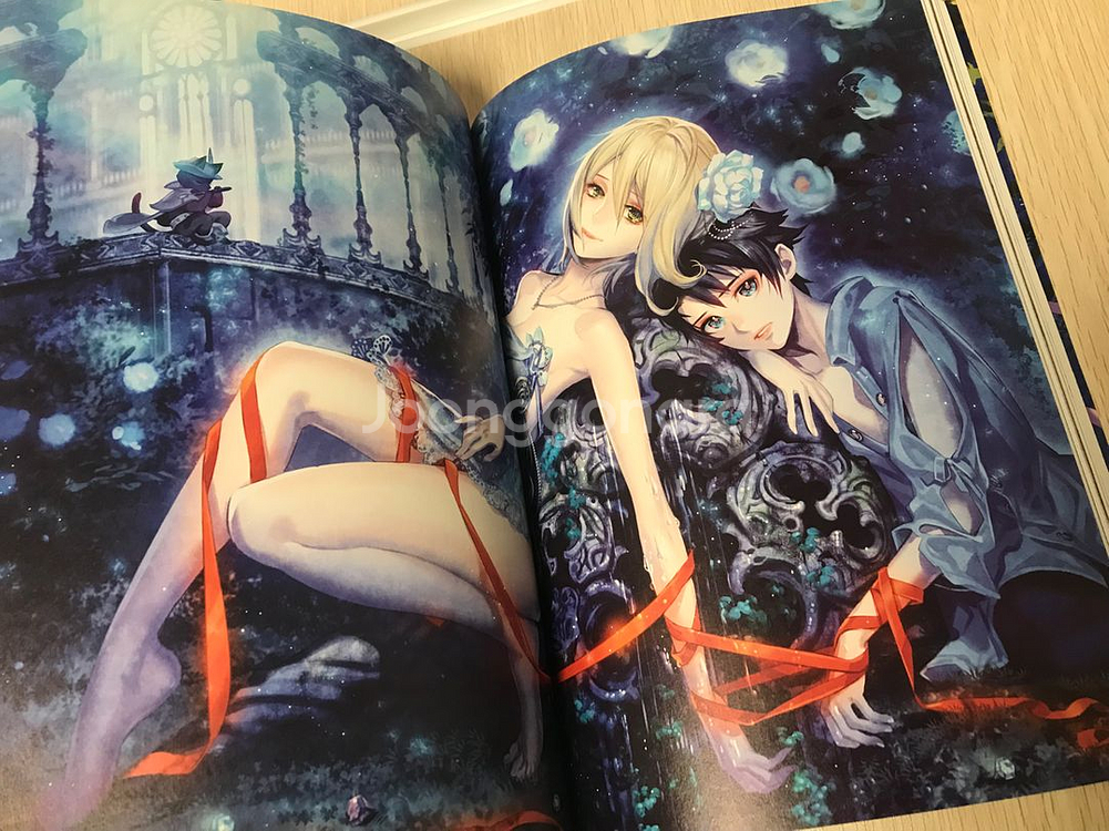 미도리 후우 아트북 화집 화보집 일러스트집--9