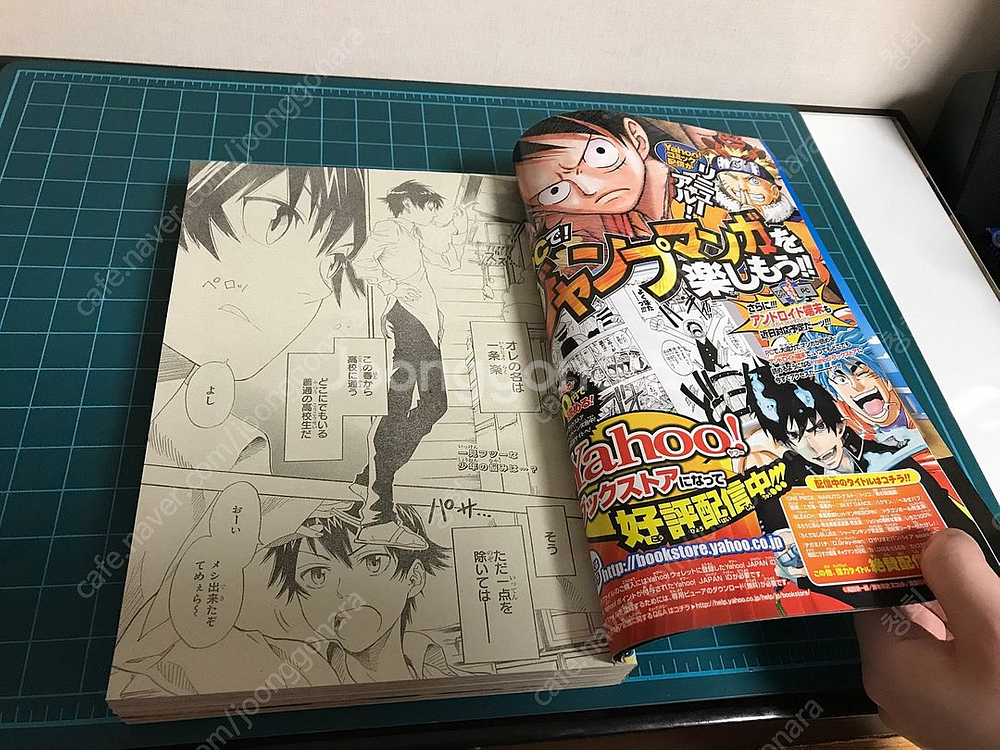 일본 원서 만화책 코믹스 니세코이 1화 연재, 수록 주간 소년점프 잡지--6