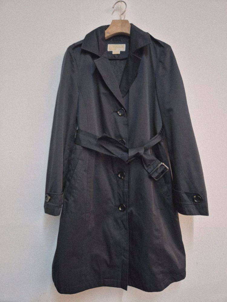 마이클코어스 여성 트렌치코트 블랙--9