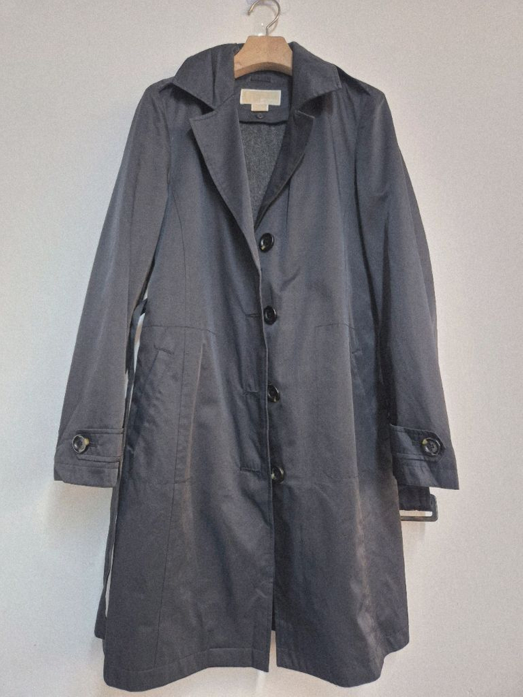 마이클코어스 여성 트렌치코트 블랙--4