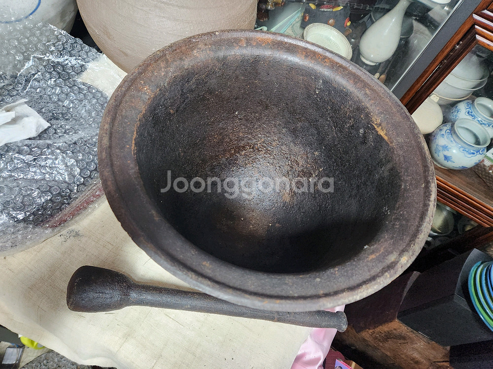 초대형 무쇠절구--3