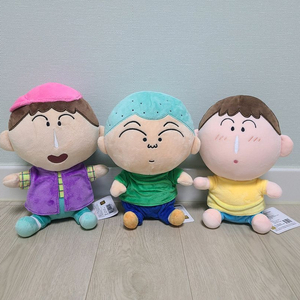 짱구캐릭터 훈이랑 모자쓴 맹구 중형인형 뽑기인형 판매