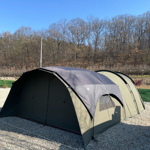 캠핑칸 오크돔M 신베스티블 카키색 ( 우레탄창,메쉬창있음 )