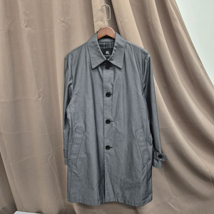 버버리 블랙 라벨 미디 트렌치 코트 LL