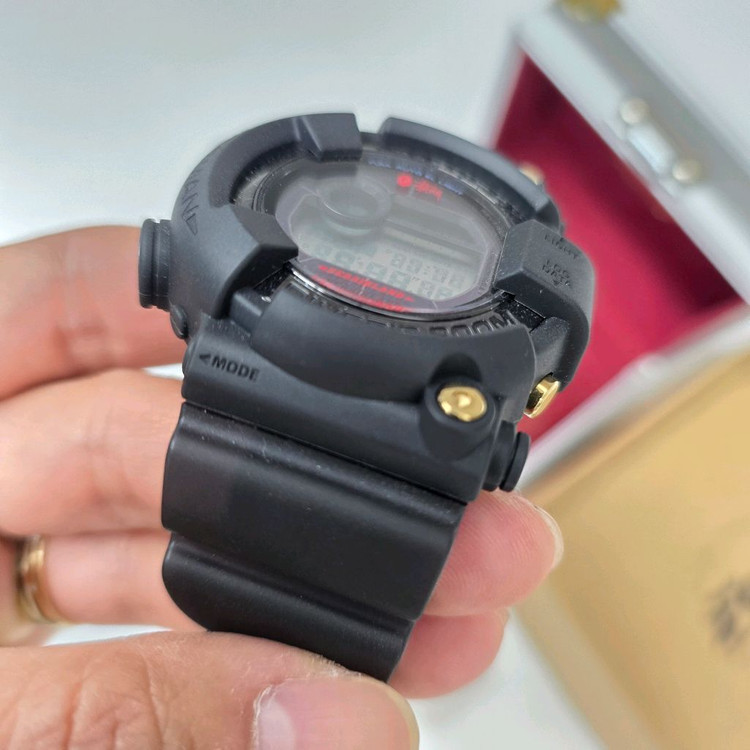 미착용 새제품!! GF-8250BS 스투시 X 베이프 콜라보 프로그맨--4