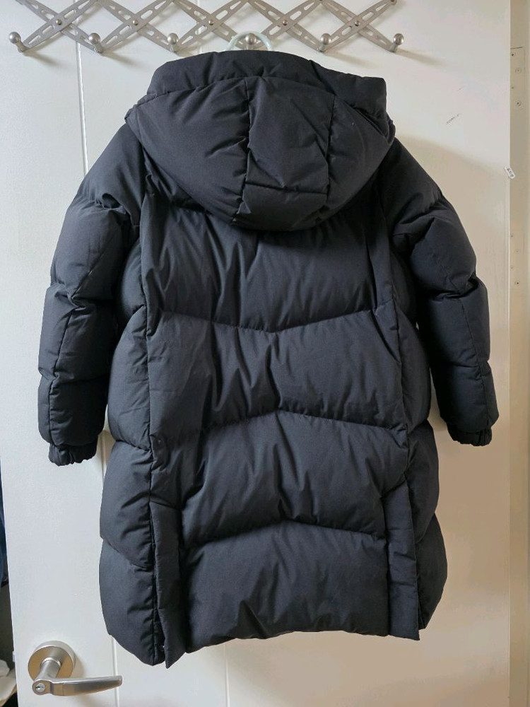 블랙야크 유아 키즈 블랙 롱패딩 130(24년식)--5