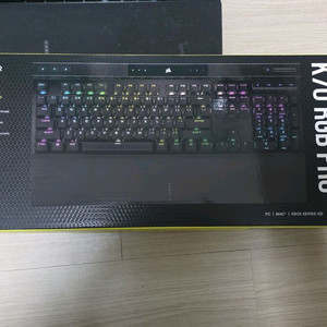 커세어 k70 rgb pro 저소음적축 풀윤활