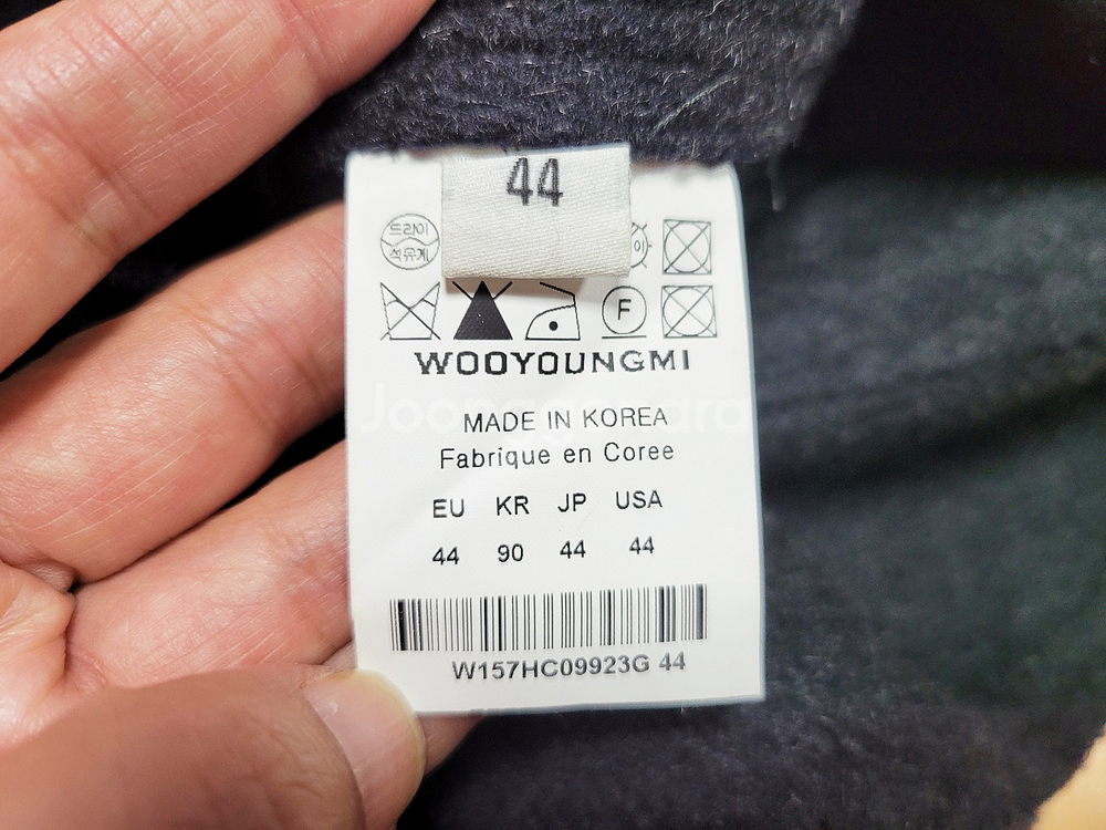 우영미(WOOYOUNGMI) 캐시미어 울코트 55-66--8