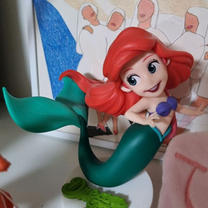 디즈니 인어공주 에리얼 피규어