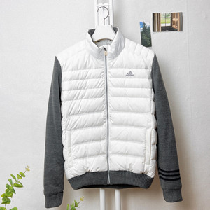 아디다스골프 남성 니트 패딩 100