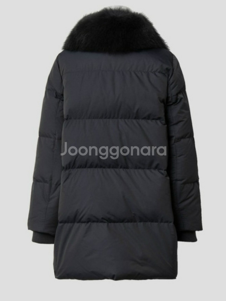 빈폴 레이디스 폭스 퍼 구스 다운 패딩 점퍼--2