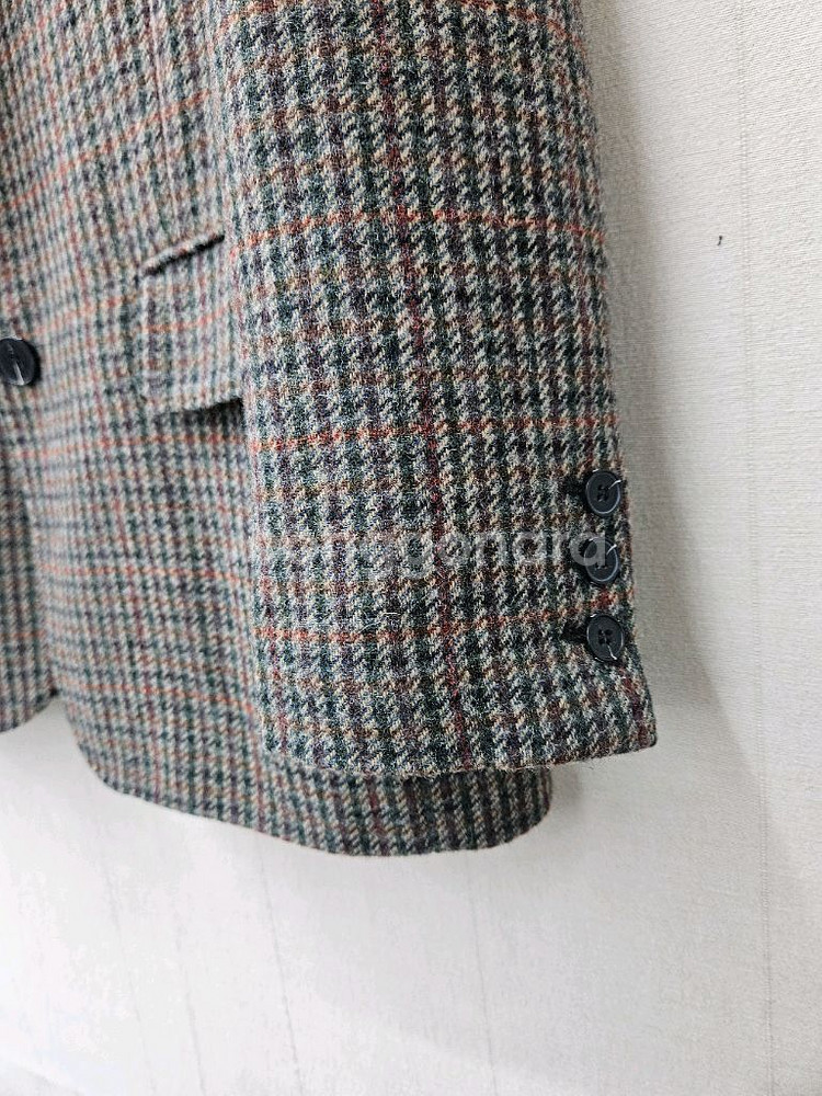 스튜디오톰보이 체크울자켓 55~66--3