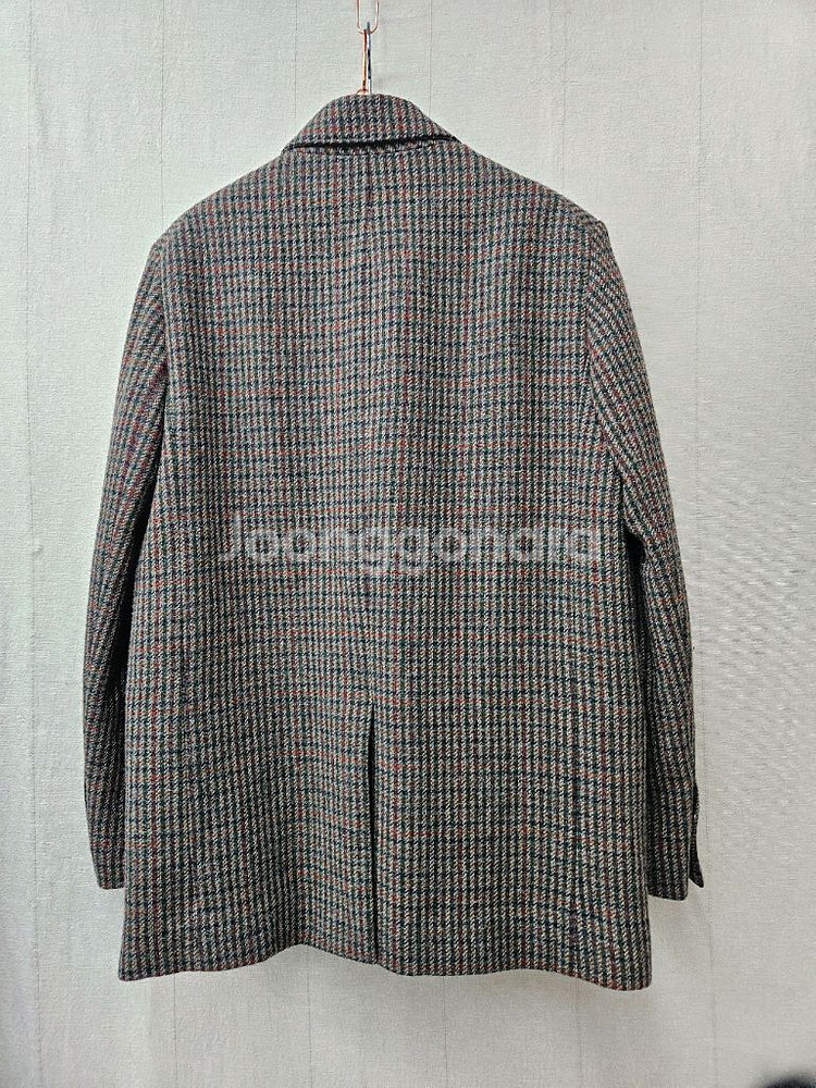 스튜디오톰보이 체크울자켓 55~66--4