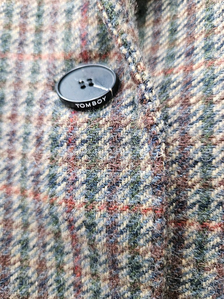 스튜디오톰보이 체크울자켓 55~66--5