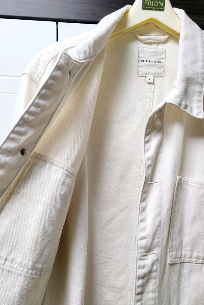 지오다노 오버핏 트러커 자켓 (L)--2